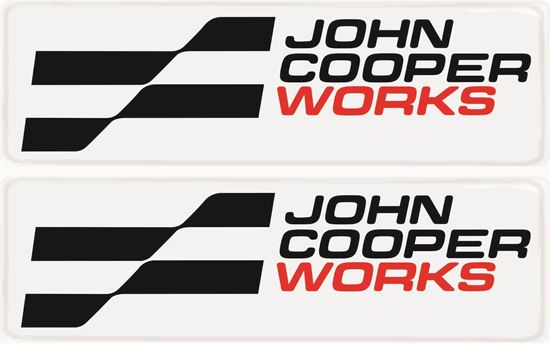 John Cooper Works Gel Badges