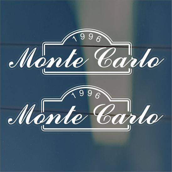 Mini 1966 Monte Carlo replacement Stickers