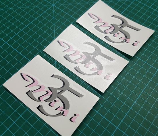 Mini 35 replacement Decals / Stickers