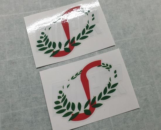 Mini Cooper S Decals / Stickers  3 inches