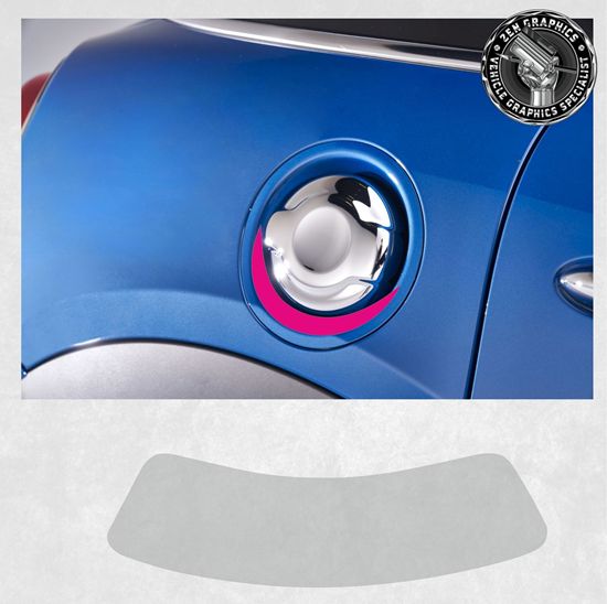 Mini F Series Fuel  Cap / Door  Surround Protection Film Kit