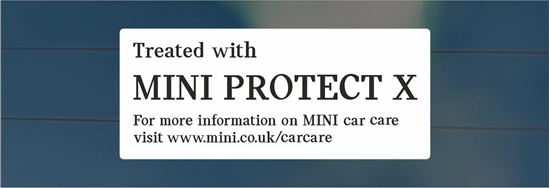 Mini F Series Protect X Windscreen Decal
