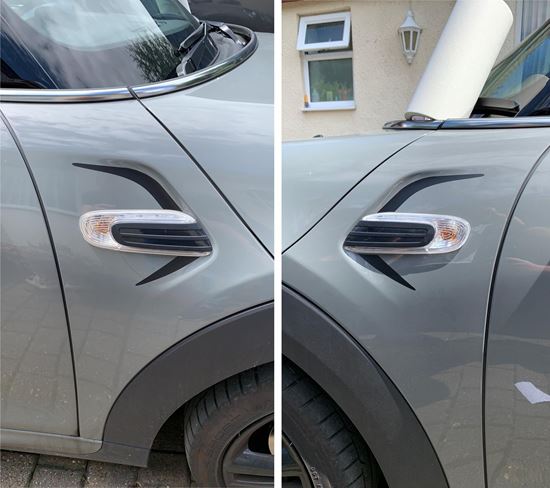 Mini F55 / F56 / F57 Cooper / S / JCW side Scuttle Stickers