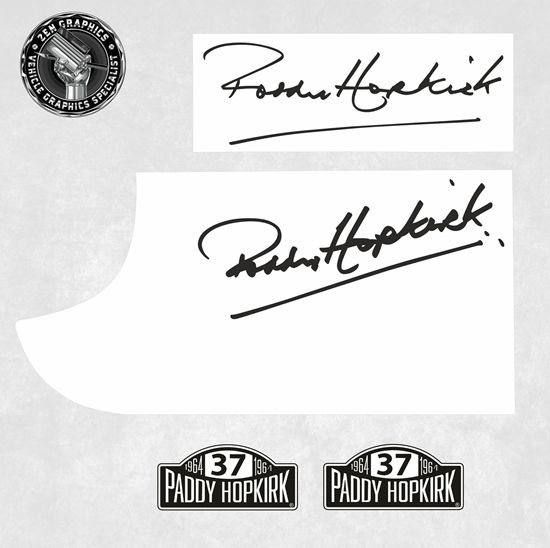 Mini F55 / F56 Paddy Hopkirk Edition Decals & Badges