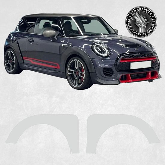 Mini F56 GP3 Front Fender Flare Panels Pre Cut PPF Protection