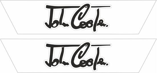 Mini John Cooper DAF 104670 NAL replacement  Bonnet Stripe Stickers