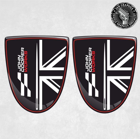 Mini John Cooper Works Badges