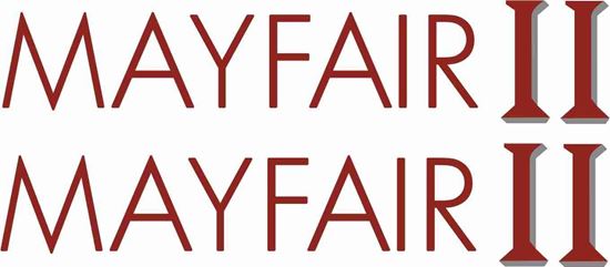 Mini Mayfair II replacement side Decals / Stickers