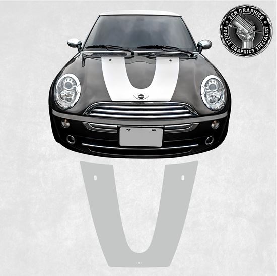 Mini R50 / R52 Cooper Park Lane Bonnet Stripe/ Sticker