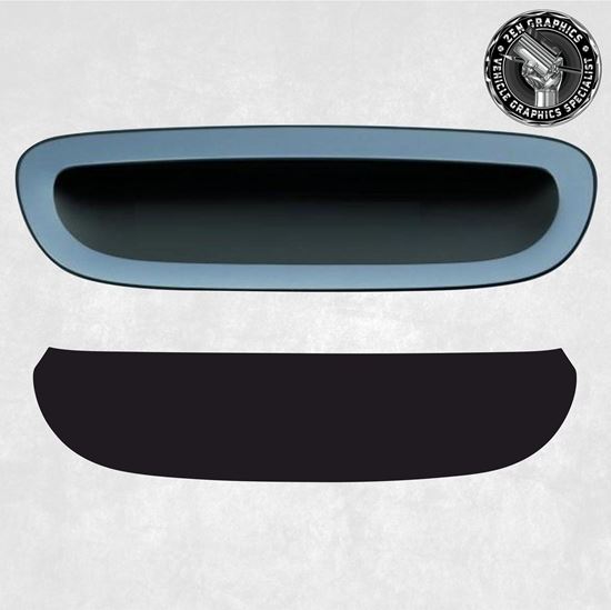 Mini R52 / R53 Cooper S Bonnet Scoop Decal / Sticker