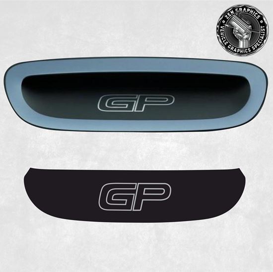 Mini R52 / R53 GP Bonnet Scoop Decal / Sticker