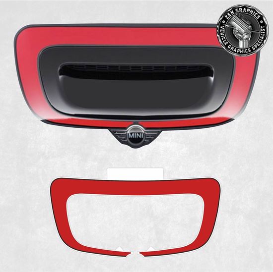 Mini R55 / R56 / R57 / R58 / R59 Cooper S / JCW / GP Bonnet Scoop surround Vinyl