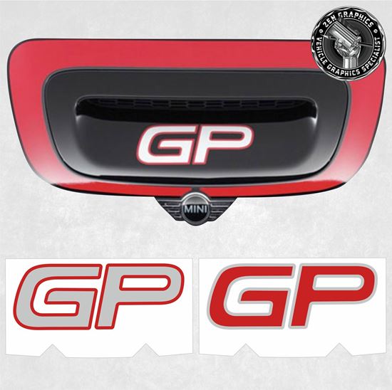 Mini R56 GP Bonnet Scoop Decal / Sticker