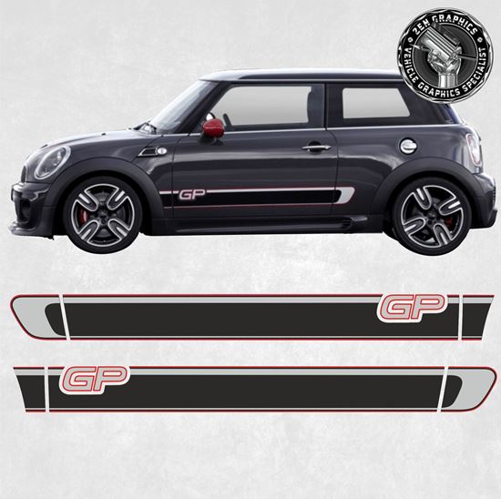 Mini R56 GP side Stripes / Stickers