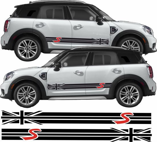 Mini R60 Countryman Cooper S side Stripes / Stickers