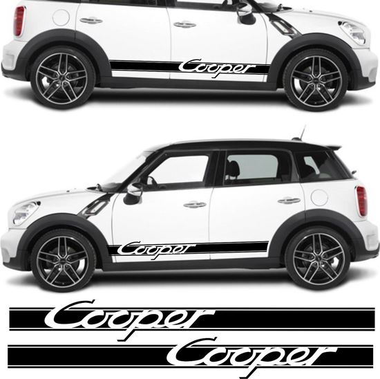 Mini R60 Countryman Cooper side stripes / Stickers