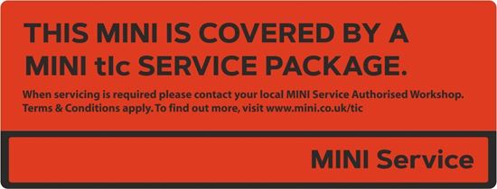 Mini Service Package replacement Decal