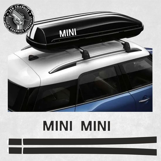 Mini Stripes and Decal set for genuine 320 litre Roof Box