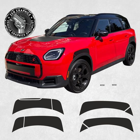 Mini U25 Countryman Heritage wheel arch Decals / Stickers